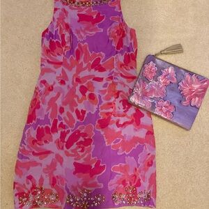 Lilly Pulitzer NWT Size 12 Pulaski Dress in Soirée Purple Serenade